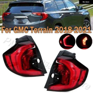 テールライト アセンブリリアウィンカーライト BRKAE ライト フォグドライビングランプ GMC モールド 2018 2019 2020 84379497 84379498 カ