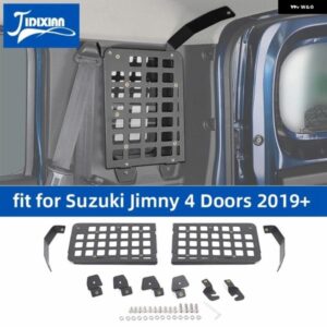 スズキ ジムニー 4 ドア 2019-24 リアラック窓側トランク 収納 アクセサリー カスタムパーツ アクセサリー 交換用部品 互換品