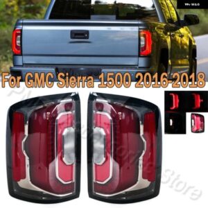 テールライト アセンブリリアウィンカーライト ライト ブレーキ ランプ GMC シエラ 1500 2016 2017 2018 84365930 84365931 カスタムパーツ