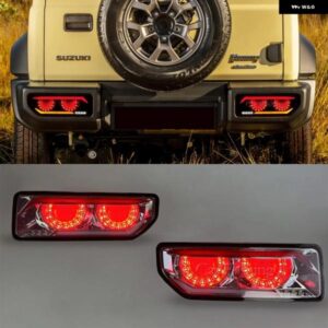 スズキ LED テールライト ジムニー 2019-24 リアブレーキ リバースデイタイム ランニングライト ウィンカーランプ カスタムパーツ アク