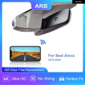 ダッシュカメラシート ATECA 2018-23 ARB OEM ルック WIFI コントロール ビデオレコーダーシート カスタムパーツ アクセサリー 交換用部品