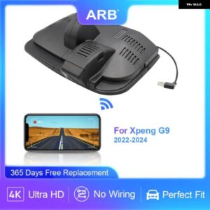ブラックボックス XPENG G9 G 9 2022-24 4K 統合ダッシュカメラ DVR ARB カーカム XPENG カスタムパーツ アクセサリー 交換用部品 互換品