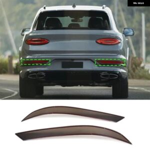 ベントレー BENTAYGA 2021-2023 ABS 黒リアフォグライト ランプ カバー トリム ステッカー カーアクセサリー カスタムパーツ アクセサリー