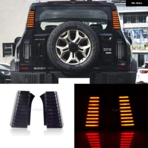 CHERY JETOUR TRAVELER T2 2023 2024 D ピラーライト リアステアリングハザード灯 LED サイドパネル ブレーキ ライト カスタムパーツ アク