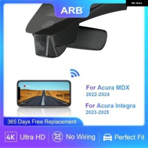 ダッシュカム ACURA MDX 第 4 世代 2022-2024 4K 2160P ARB ワイヤレスカーダッシュカメラ ACURA INTEGRA 2023 2024 2025 カスタムパーツ