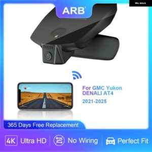 4K カーカム GMC ユーコン デナリ AT4 2021 - 2025 ARB 完璧なスタイル ダッシュカム WIFIAPP カスタムパーツ アクセサリー 交換用部品 互