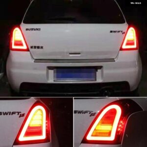 スズキ カースタイリング スイフトテールライト 2005-2016 スイフト LED テールライト リアランプ DRL 信号ブレーキ リバース自動