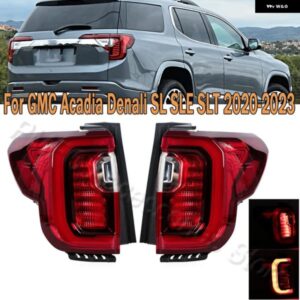 テールライト アセンブリリアバンパー ブレーキ ライト フォグランプ GMC アカディアデナリ SL SLE SLT 2020-2023 84746543 84746544 カス