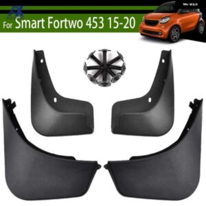 セットモールドマッドフラップ スマートフォーツー 453 W453 A453 C453 2015-2020 マッドフラップ スプラッシュガードマッドフラップ マッドガード