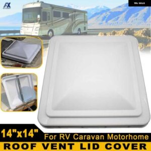 ホワイト RV ルーフベント 蓋カバー キャラバンキャンピングカーキャンピングカー PP プラスチック エア換気カバー キット カー