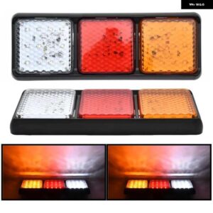 12V 24V トラック リアライトトレーラー テールライト 貨物 テールライト ブレーキ ウィンカーランプバック ヘッドライト