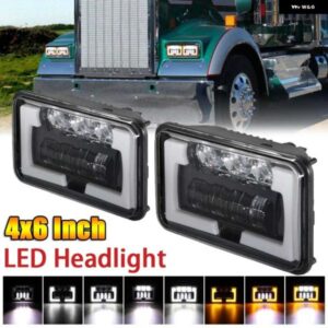 1/4X6インチ LED ヘッドライト ハイ/ロービーム DRL オフロード車/ トラック /バス用
