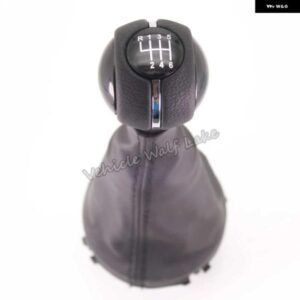 ミニクーパークラブマン F54 2014-16 マニュアル 5/6 スピードギア 黒シフトノブ PU レザーブーツ