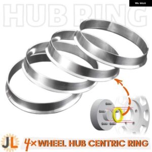 ハブ セントリック リング 75-65.1 ホイール センター ハブ リング ボア スペーサー 合金 数量 4
