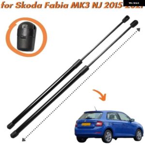 数量 2 トランクストラット シュコダ ファビア MK3 ニュージャージー ハッチバック 2015-2021 リアテールゲート ブーツ