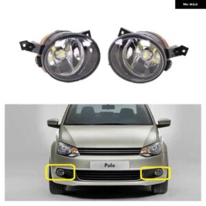 LED ライト VW ポロヴェントセダンサルーン 2011-16 スタイリング フロント LED フォグライト フォグランプ