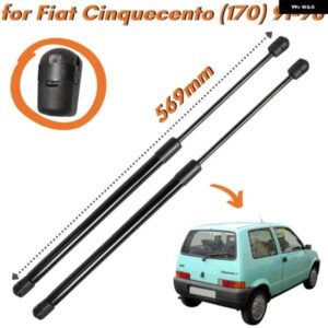 数量 2 トランクストラット フィアット チンクエチェント 170 ハッチバック 1991-1998 569MM リアテールゲート ブーツ リフト サポート