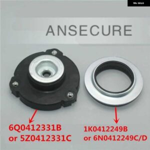 ペアフロントトップショックアブソーバーストラット取付ゴムブッシュ VW ポロ 9N シュコダ ファビアシート コルドバイビサ/ST 6Q0412331B