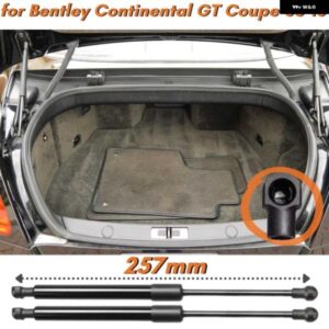 数量 2 トランクストラット ベント レー コンチネンタル GT クーペ 2003-2018 3W8827550G 257MM リアテールゲート ブーツ リフトサポート