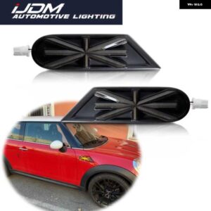 2個 流れる ウィンカーライト ダイナミック LED サイド マーカー ライトサイドリピータランプパネル ランプミニクーパー R55 R56 R57 R58 R59