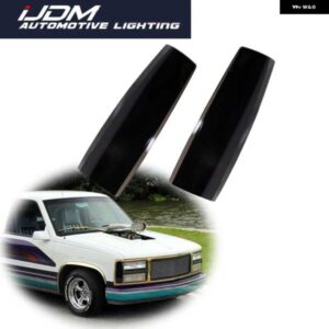 GMC C1500 C2500 C3500 K1500 K2500 K3500 1988-1993 ユーコン 1992 1993 フロントサイド マーカー ライトカバー シェル電球/ソケットなし