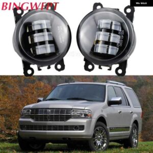フォグランプ ヘッドライト デイタイム ランニングライト リンカーン ナビゲーター MK3 U326 2007-2014 L U418 フォグランプ カットラインレンズ 車 STYIN