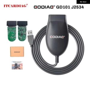 GODIAG J2534 GD101 アップデートバージョンの ELM327 車診断ケーブル J2534 パススルー J1979 互換車両のサポート
