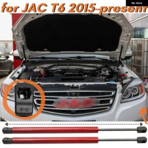 数量 2 JAC T6 用フードストラット JAC SHUAILING T6 2015-PRESENT フロントボンネットリフトサポートガススプリングショックアブソーバーバー