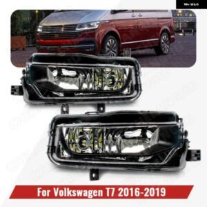 VW トランスポーターマルチバンカラベル T6 T7 2016-19 スタイリング フロントバンパー フォグランプ フォグランプ 電球
