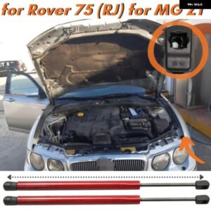 数量 2 フードストラット ローバー 75 RJ セダン 1998-2005 MG ZT フロントボンネットリフトサポートガススプリングショックアブソーバー