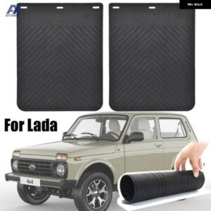 2X ラリーラバーマッドフラップ LADA NIVA FORA LANDOLE アーバンブロント XRAY X-RAY LARGUS 4X4 アーバンマッドフラップ スプラッシュガードマッドガード