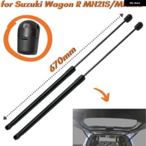 スズキ 数量 2 トランクストラット ワゴン R MH21S/MH22S 2003-2008 670MM リアテールゲート ブーツ リフト サポー