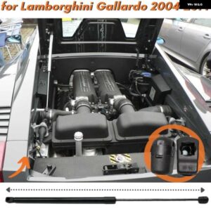 リアエンジン ストラット ランボルギーニ ガヤルド 2ドア クーペ 2004-2014 テールゲート ブーツ リフト サポート ガススプリング ショックアブソーバー