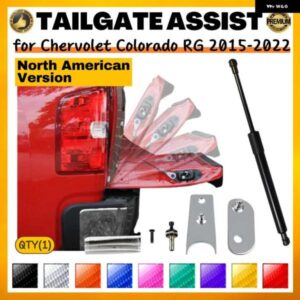 テールゲート アシスト シャーボレット コロラド RG 北米バージョン 2015-2022 ピックアップ リフト サポート スプリング ダンパー ショック バー