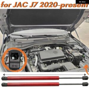 数量 2 フードストラット JAC J7 2020-現在 SEHOL A5 2021- フロントボンネットガススプリングショックアブソーバーリフトサポート