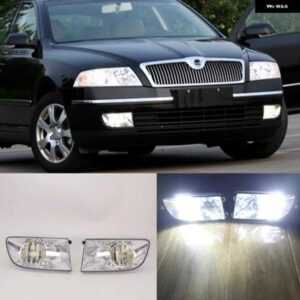 ライトフロント LED フォグランプ ライト電球付き シュコダ オクタ A5 MK2 セダンコンビ 38200 スタイリング
