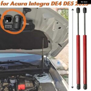 数量 2 アキュラ インテグラ DE4/DE5 タイプ S 2023 年以降のフロントボンネット用ボンネットストラット ガススプリング ショックアブソーバー