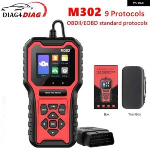 M302 多機能車両故障診断装置 9 つの OBDLL/EOBD スタンダードプロトコルサポート 車診断ツール