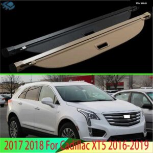 2017 2018 キャデラック XT5 2016-2019 アルミ + キャンバスリアカーゴカバー プライバシート ランクスクリーンセキュリティシールドシェード