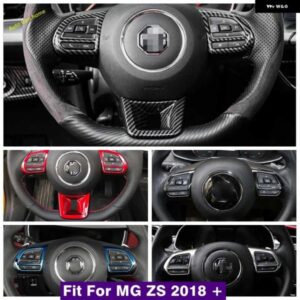 ステアリング ホイールアンダーギアシフトパドル カバー トリムモールディングストリップ 装飾 MG ZS 2018 - 2023 インテリア