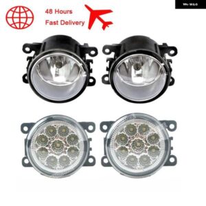 フォグランプ シトロエン C3 C4 C5 C6 C-CROSSER クサラピカソ 1999-2015 ヘッドライト LED ハロゲン フォグライト フォグランプ アセンブリガラス