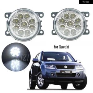 スズキ 2X フォグランプ LED ヘッドライト グランドビターラ SX4 イグニスジムニースイフトアルト V スプラッシュ XL7 エルティガセ