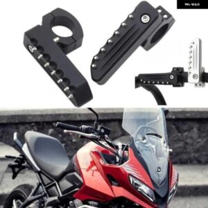 トライアンフ TIGER660 タイガー 800 900 GT プロ ラリー エクスプローラー 1200 フロント フットペグ 折りたたみ フットレスト クランプ 22-28MM