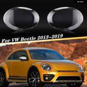 VW ビートル 2013-19 ヘッドライト クリアランプシェード ヘッドライト カバー ランプシェード ヘッドランプ シェルガラス