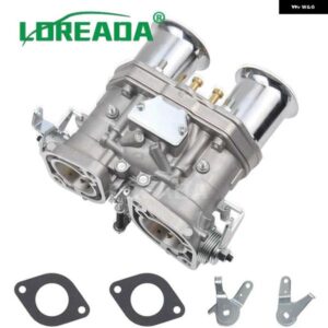 2 バレル 40 IDF ウェーバー キャブレター CARBY + エアホーン 交換ソレックス デロルト EMPI 40IDF キャブレター 自動車 VW ビートル