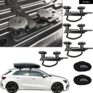 4個 亜鉛メッキ金属ルーフボックス U ボルトクランプ屋上の貨物キャリアラックボルトバン取付 U ブラケット XLX