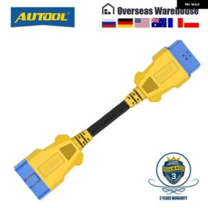 20 センチ車 OBD2 強化 延長コードオスメスケーブル 起動 EASYDIAG/THINKDIAG/THINKDRIVER/ELM327 ケーブル