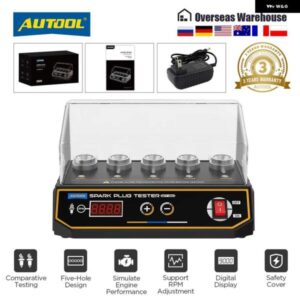 SPT360 スパークプラグ テスター点火テスター自動車診断ツール 5 穴スパークプラグ フラッシュオーバーアナライザー 110/220V