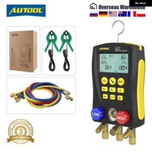 LM120 PLUS デジタルマニホールドメーター 空調真空計冷凍 HVAC 真空圧力温度テスター