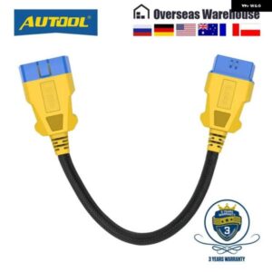 36 センチ車 OBD2 強化 延長コードオスメスケーブル 起動 EASYDIAG/THINKDIAG/THINKDRIVER/ELM327 ケーブル